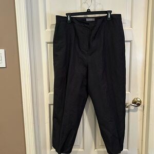 Kate Hill navy/white pinstriped pant fully lined worn once excellent condition